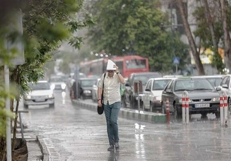 کاهش دمای‌هوا در 15 استان و گزارش رگبار باران