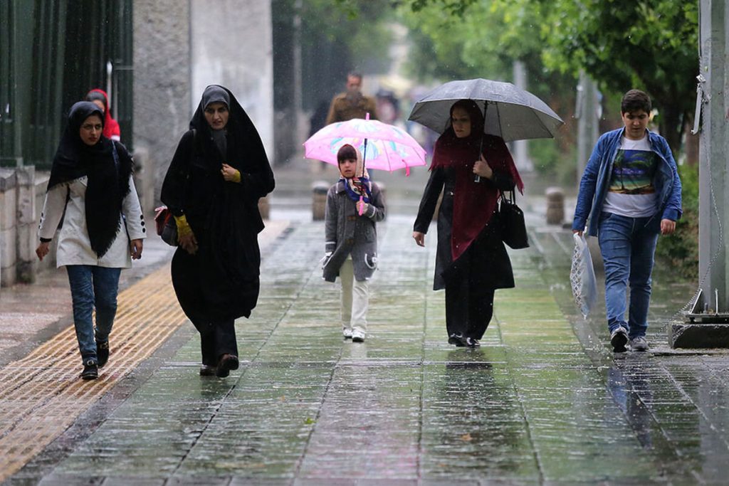 16 استان در هشدار ناپایداری جو،هواشناسی ایران 1 خرداد 1404