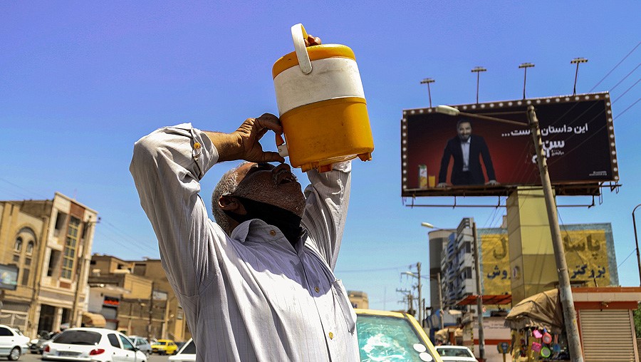 22 استان در هشدار نارنجی؛ گرمای شدید ایران در ۸ مرداد ۱۴۰۴