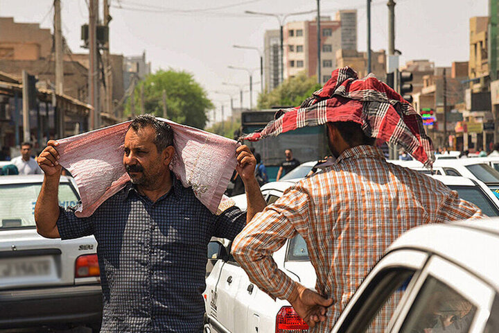 22 استان در هشدار نارنجی؛ گرمای شدید ایران در ۸ مرداد ۱۴۰۴