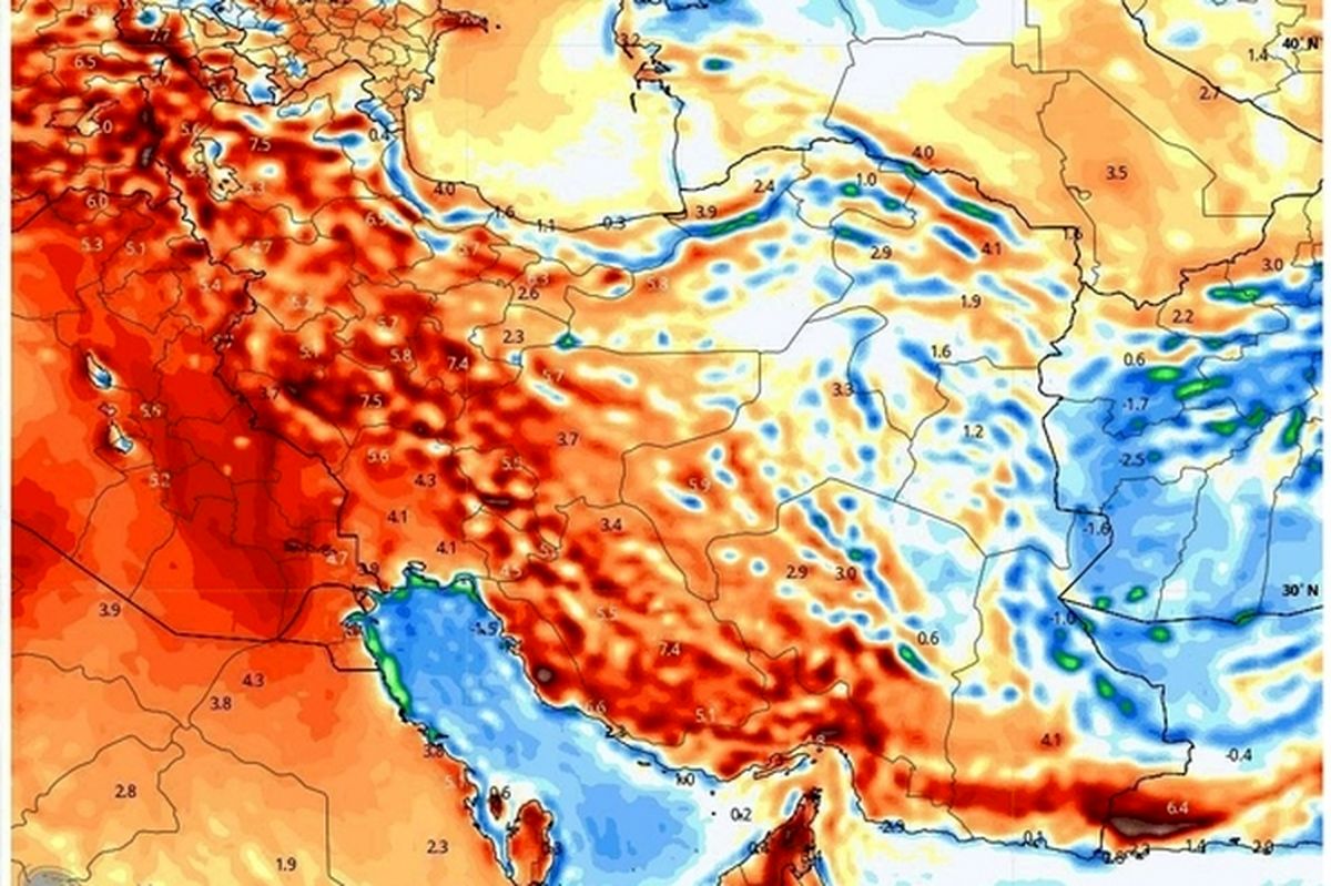 28 تیر 1404 موج گرما در ایران بزودی آغاز می‌شود!
