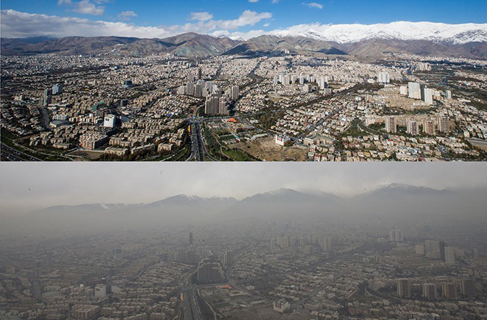 16 مرداد،هوای تهران امروز در وضعیت قابل قبول می‌باشد