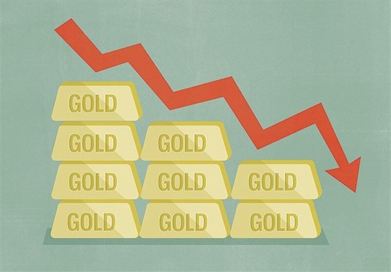29 مرداد سقوط طلا،قیمت جدید طلای جهانی امروز