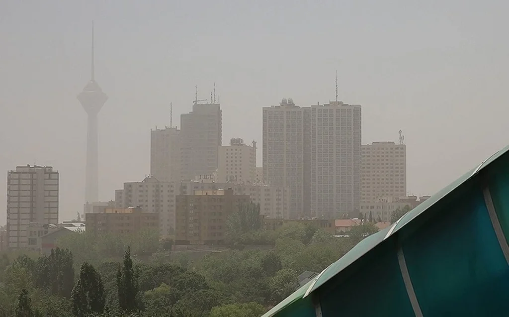 93 شاخص آلودگی هوای تهران امروز کیفیت هوا ناسالم است