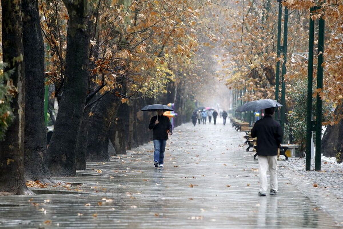 19 استان در انتظار بارش باران و برف باشند