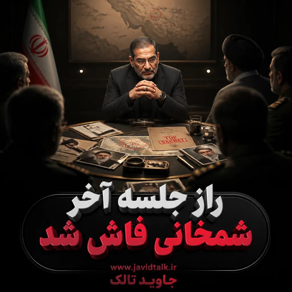 راز جلسه آخر شمخانی فاش شد